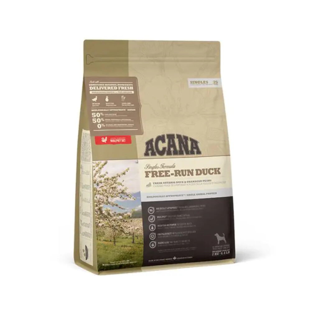 Acana Singles Free-Run Eend2 kg
