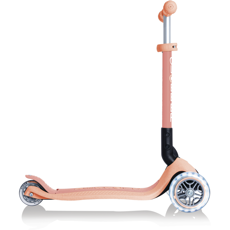 GLOBBER Junior Faltbarer Scooter Lights Eco apricot