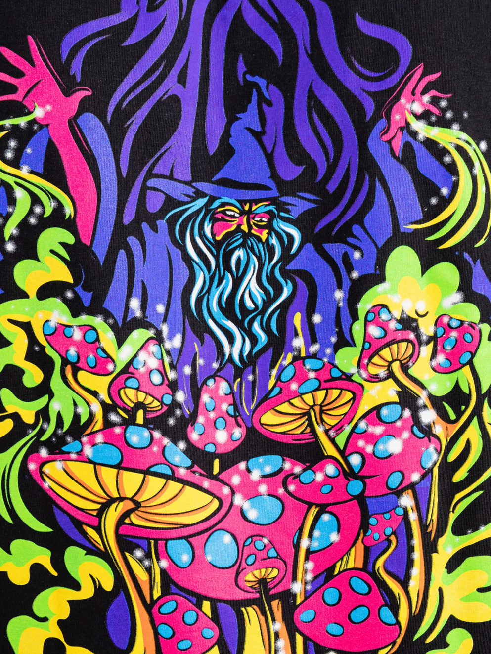 A.LAB Magic Mushrooms T-Shirt black