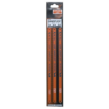 Bahco Sandflex handmetaalzaagblad 300 mm 3 stuks