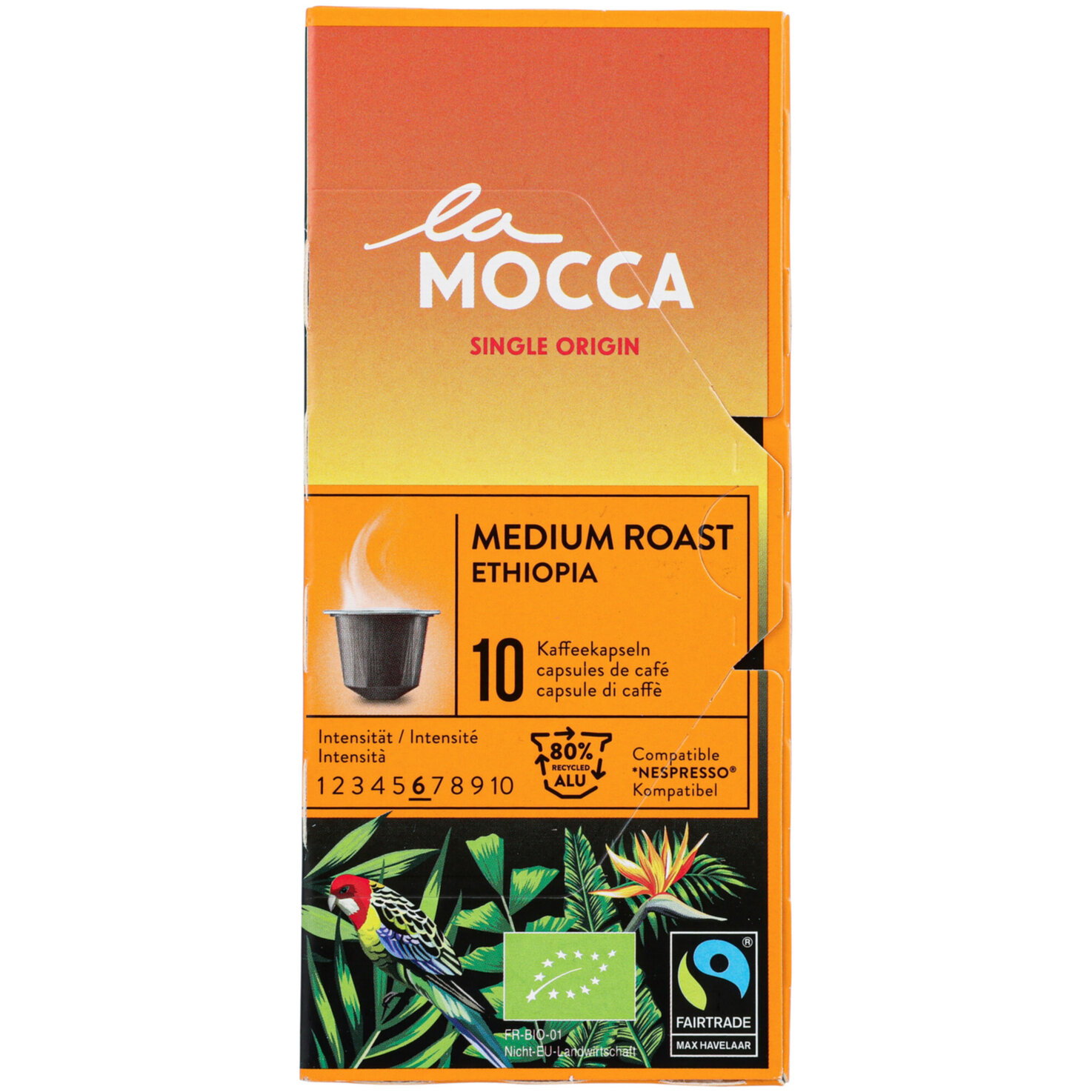 La Mocca Bio Medium Roast - Nespresso compatible 10 Kapseln