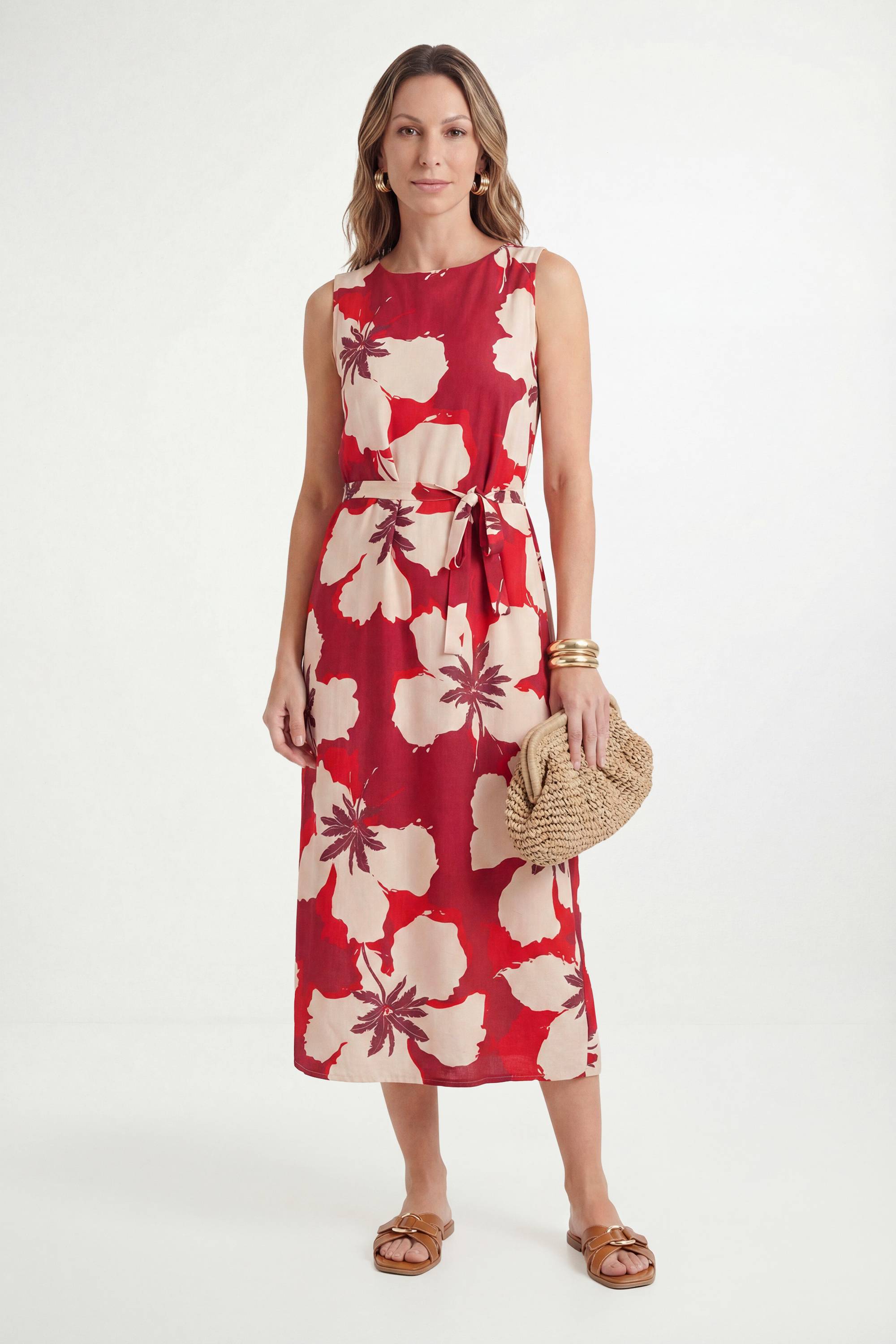 Wallis Robe Maxi Florale D'été Petite