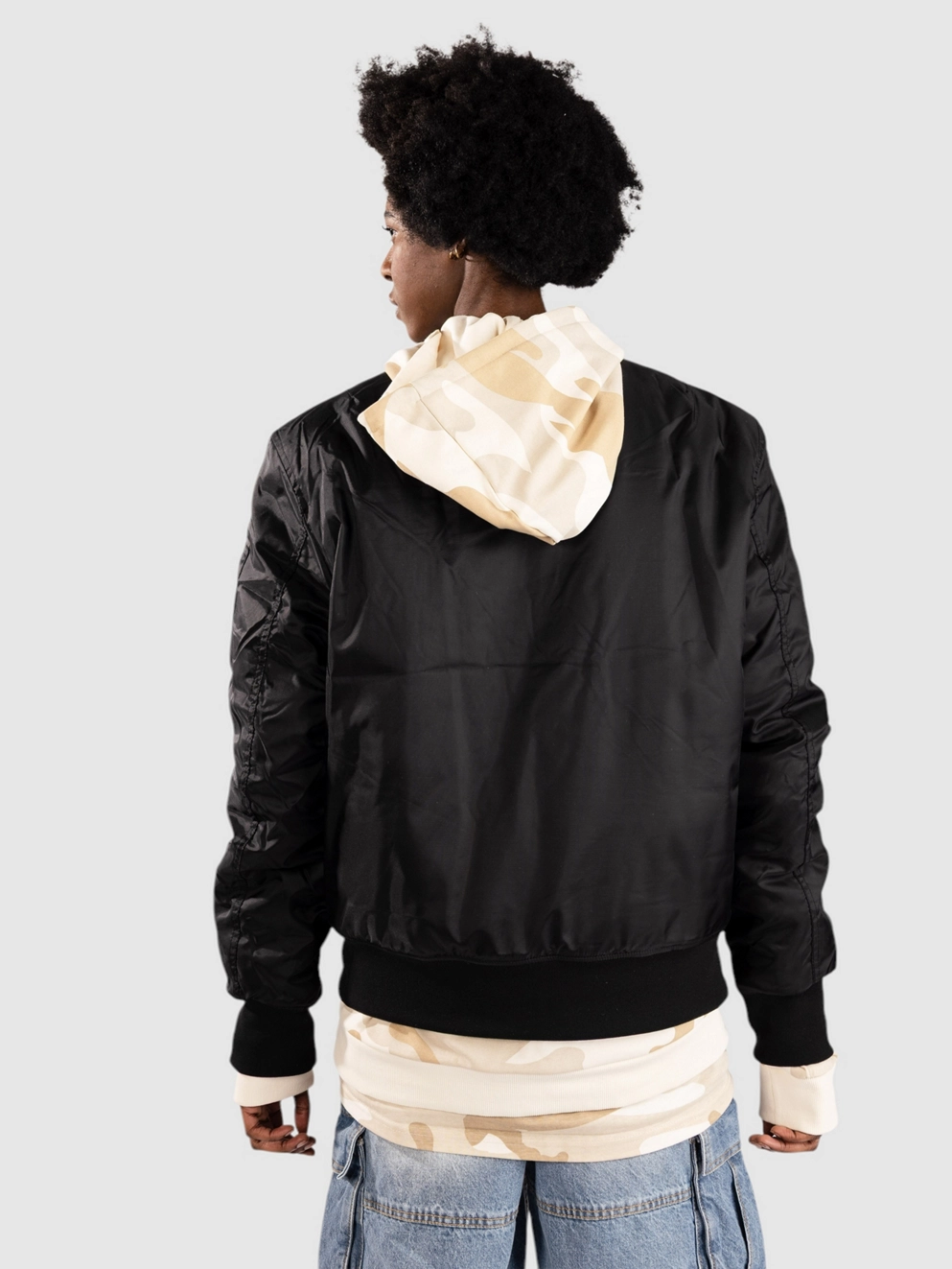 Urban Classics Basic Bomber Jacket black