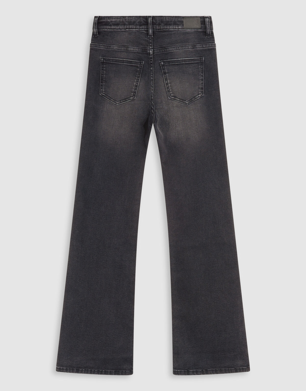 Flared Fit Jeans Zwart