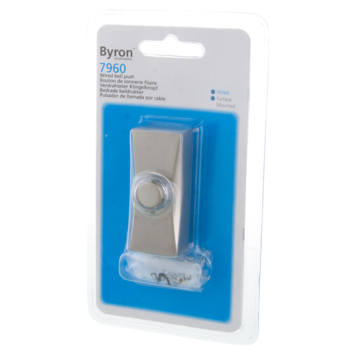 Byron 7960 beldrukker mat nikkel bedraad