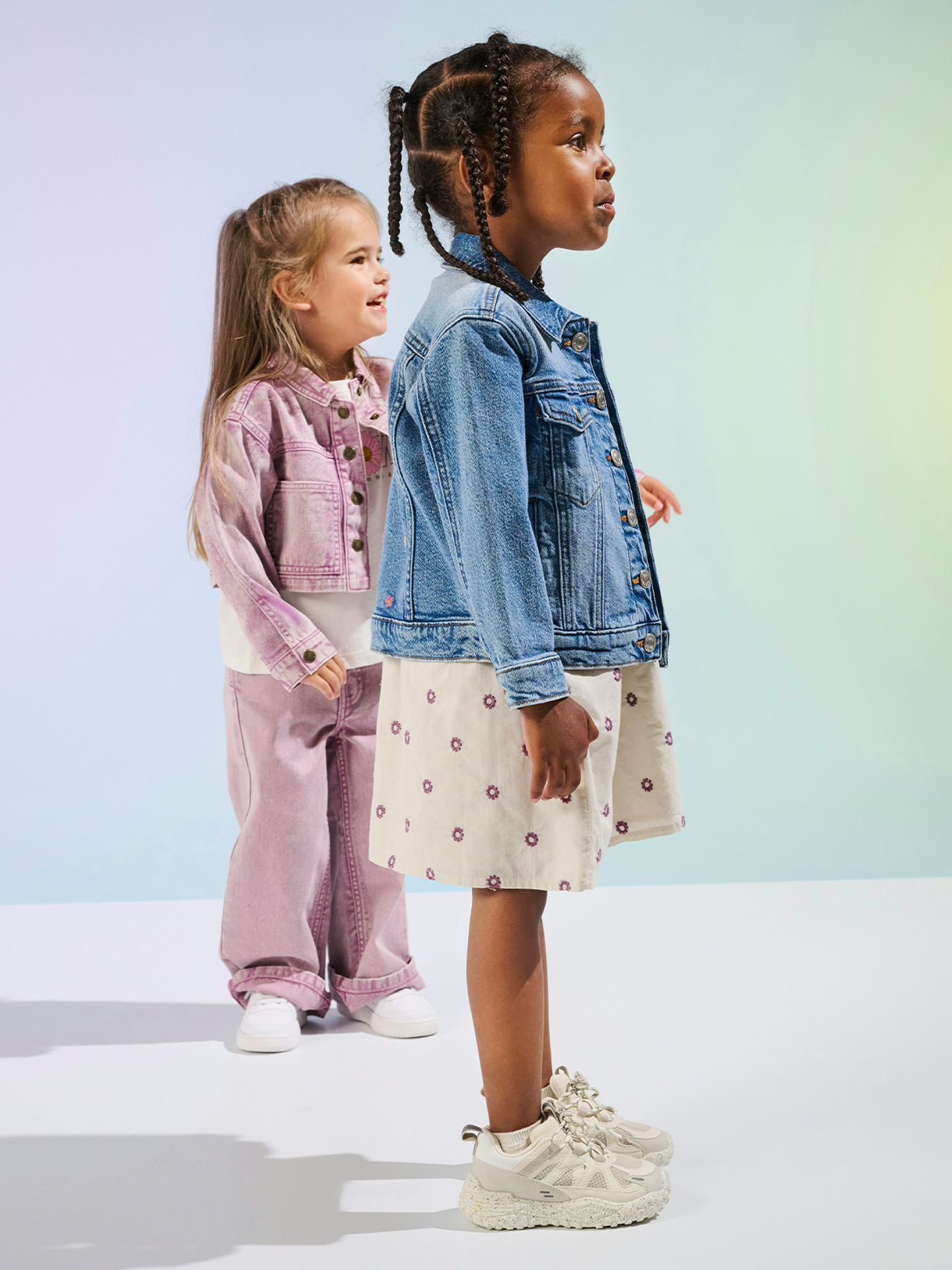 Smilla Flower Jacket Denim