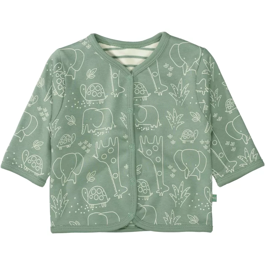 STACCATO Wendejacke jade gemustert