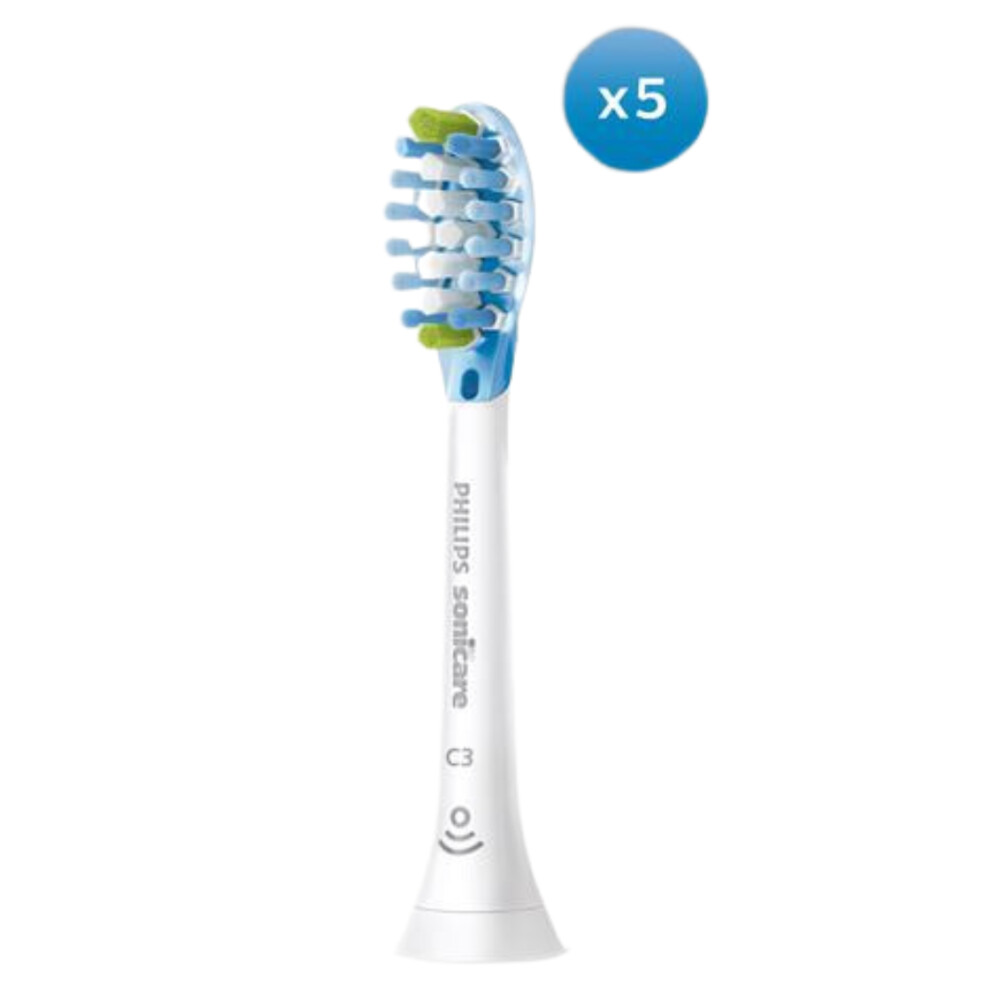 Philips Sonicare Opzetborstels Premium Plaque Defence C3 Wit5 stuks