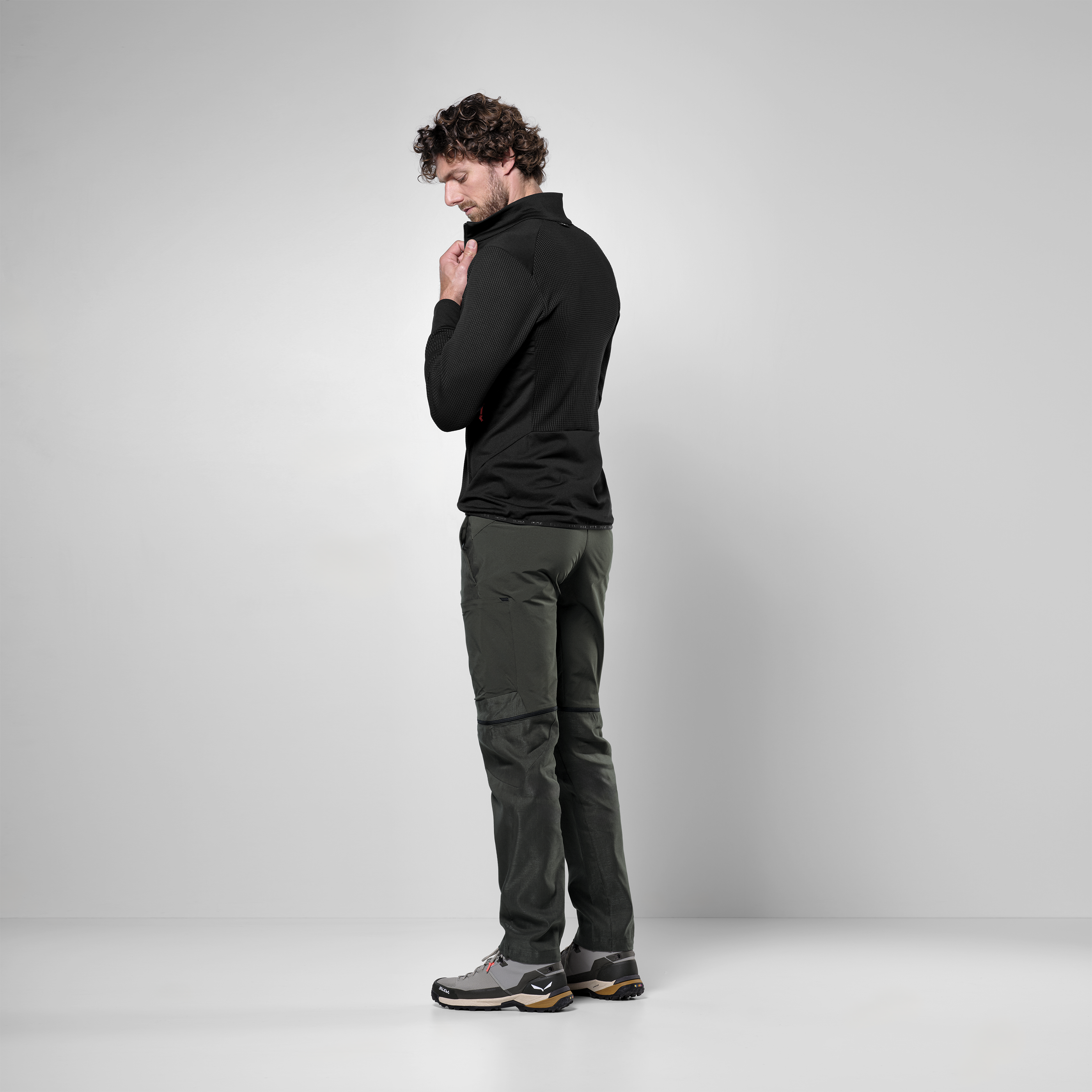 Puez Waffle Hybrid Polarlite Jacke Herren