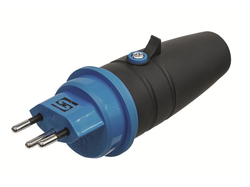 STEFFEN Montagestecker TPE T13 IP55 Typ 13 Stecker E-No. 672079516