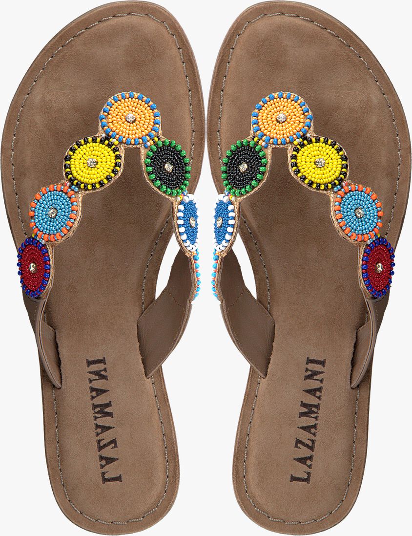 LAZAMANI bruine lazamani teenslippers 75.451