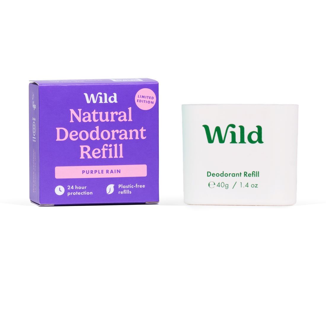 Wild Deodorant Purple Rain Limited Edition Refill