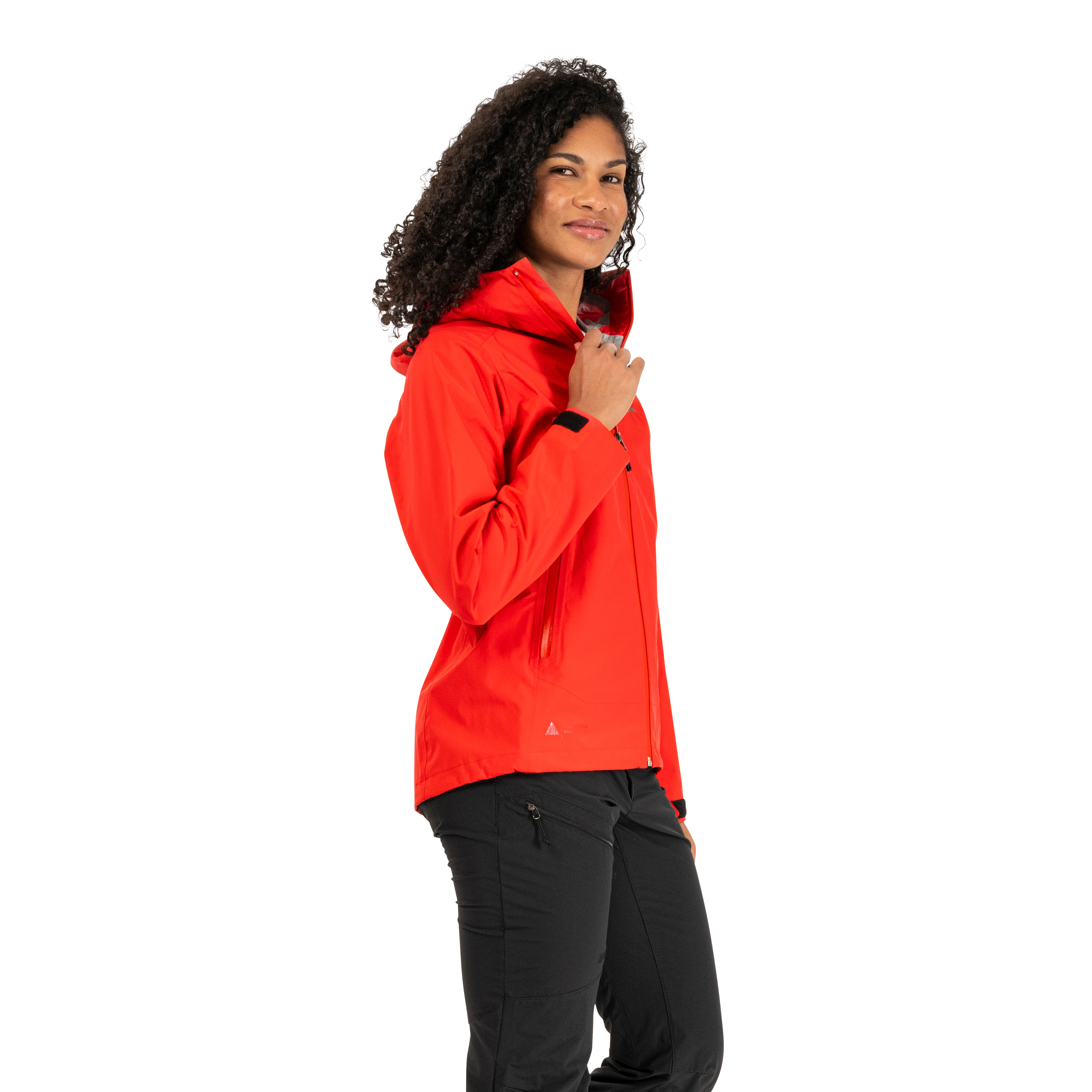 Essentials 3L Shell Jacket Women Fire Red