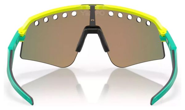 Lunettes Oakley Sutro Lite Sweep Tennis Ball Yellow / Prizm Ruby / Ref. OO9465-0639