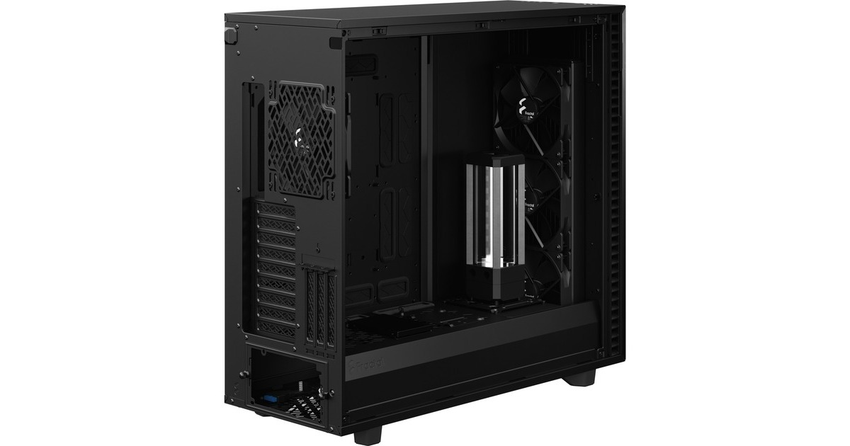 Fractal DesignDefine 7 XL big tower behuizing  (Zwart | 4x USB-A | 1x USB-C)