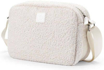 Elodie Cross Body Stelleveske, White Bouclé
