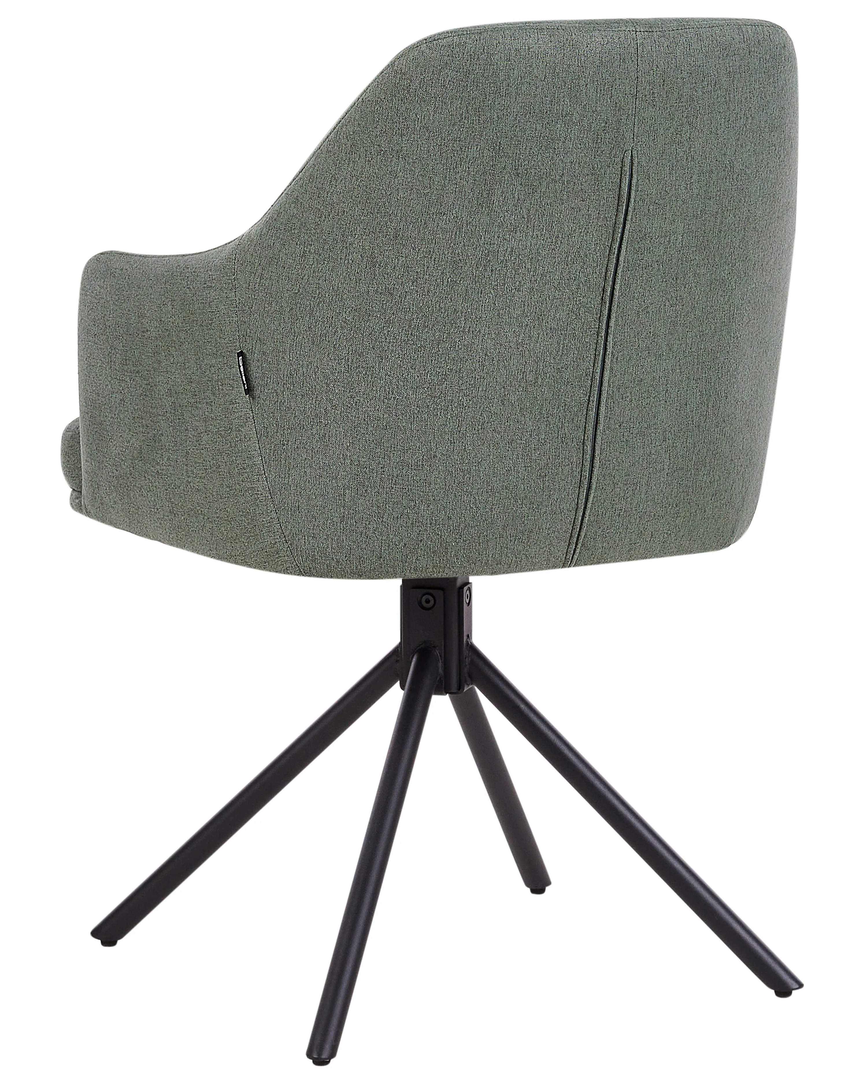 Set van 2 eetkamerstoelen draaibaar MIRA Groen