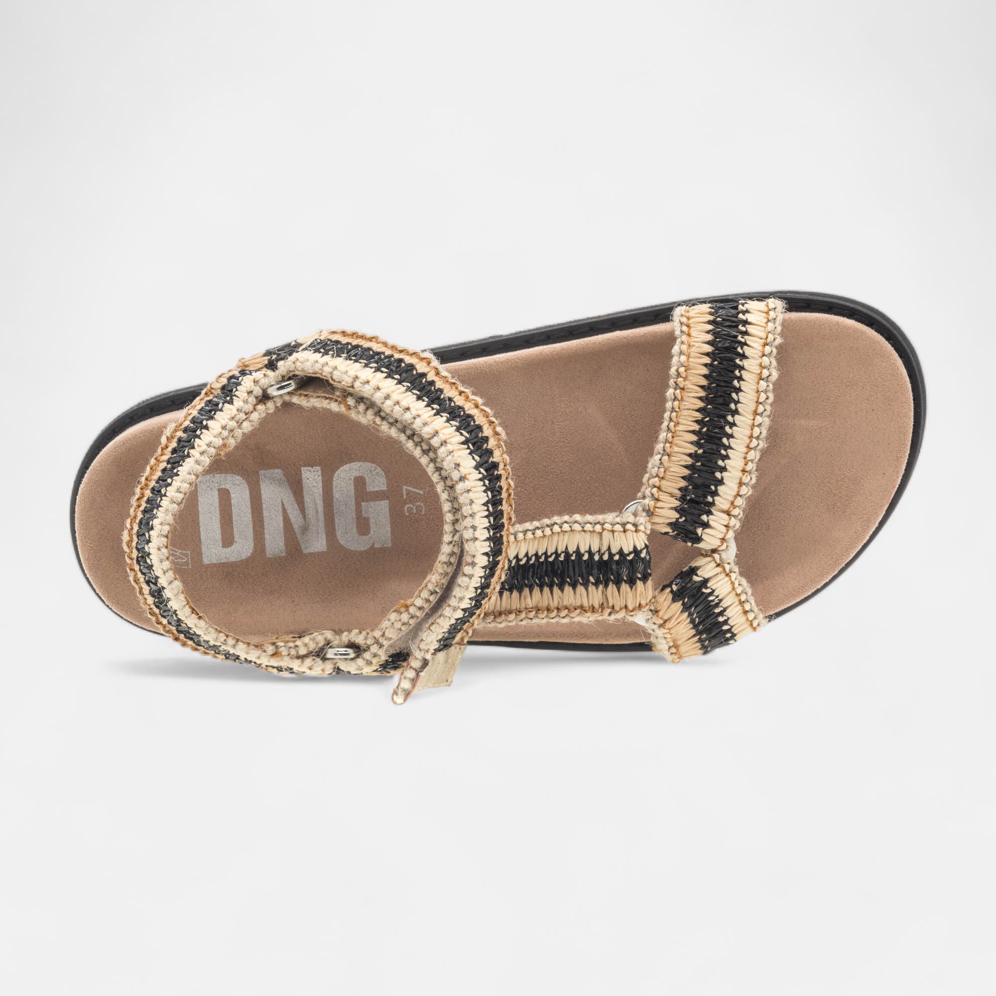 Mules semelle liège Femme noir