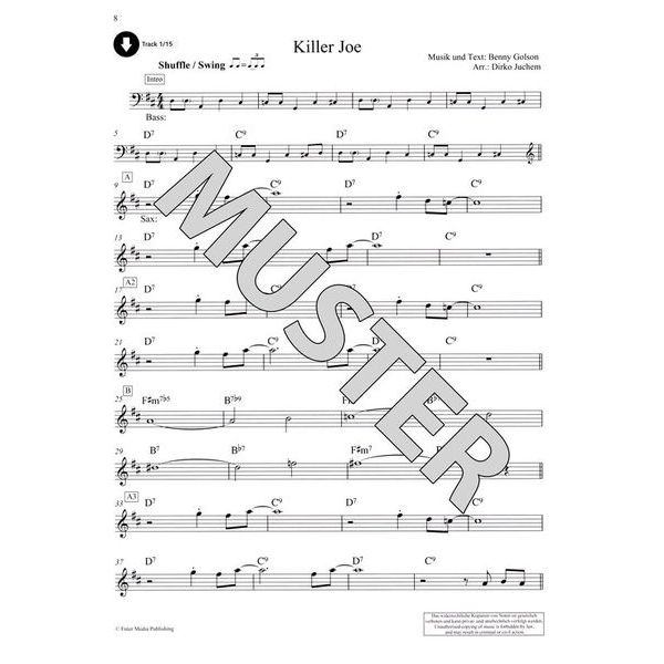 Schott Jazz Standards T-Sax