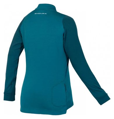 Polaire Femme Endura SingleTrack Bleu