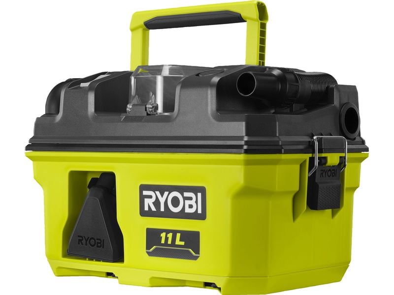RYOBI Akku-Nass-/Trockensauger RV1811-0 ohne Akku und Ladeg Vielseitiger Akku-Nass-und-Trockensauger
