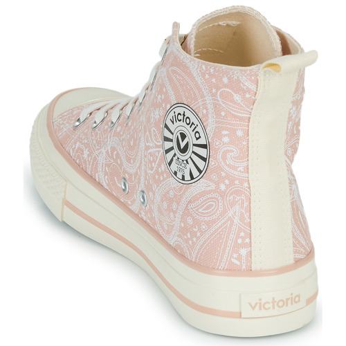 Victoria - TRIBU BRILLO BANDANA LON - Rose / Blanc