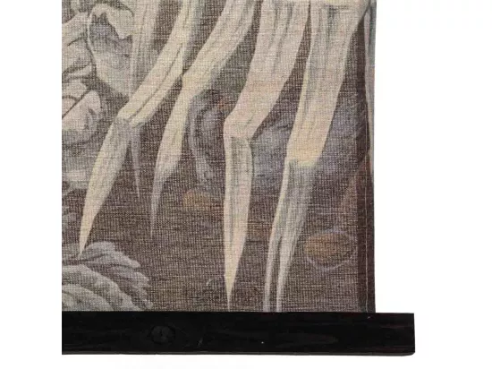Toile imprimée en parchemin