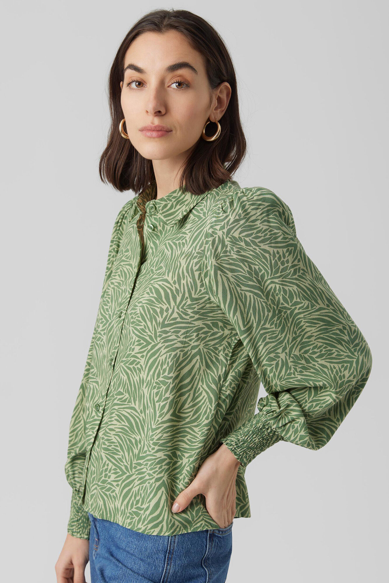 Camisa de manga comprida - Verde
