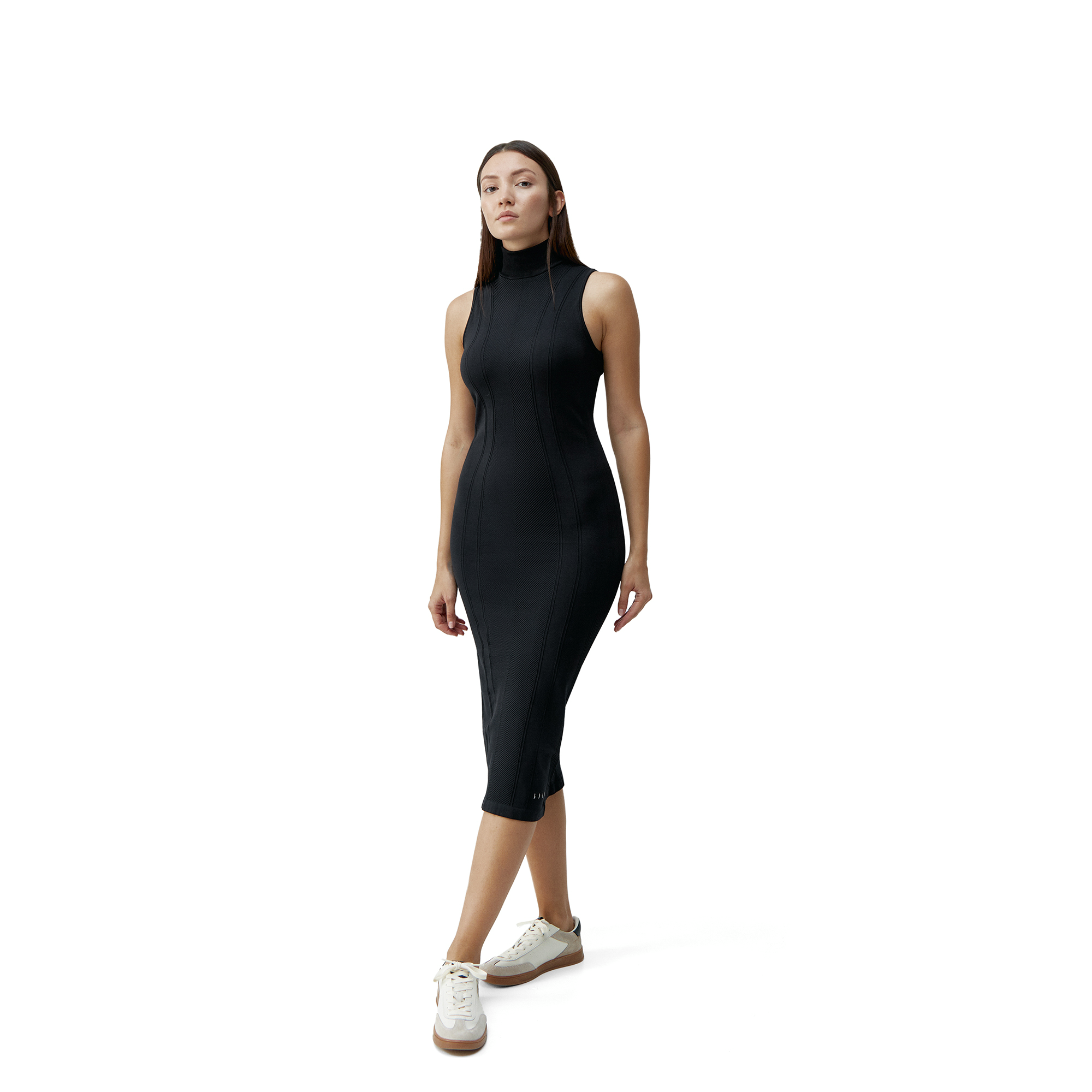 INDIA - Robe sans couture india | Noir