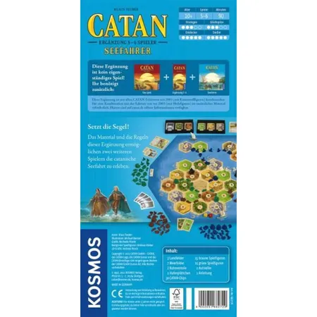 KOSMOS CATAN Ergänzung Seefahrer