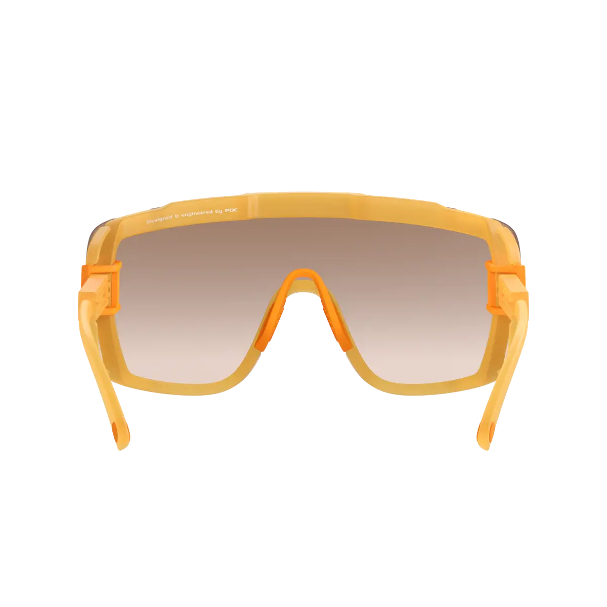 POC Devour Sport Zonnebril Goud/Mat Zwart met Clarity Trail Silver Lens