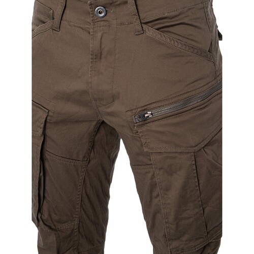 G-Star Raw - Rovic Zip 3D Cargos Cónicos Rectos Gris