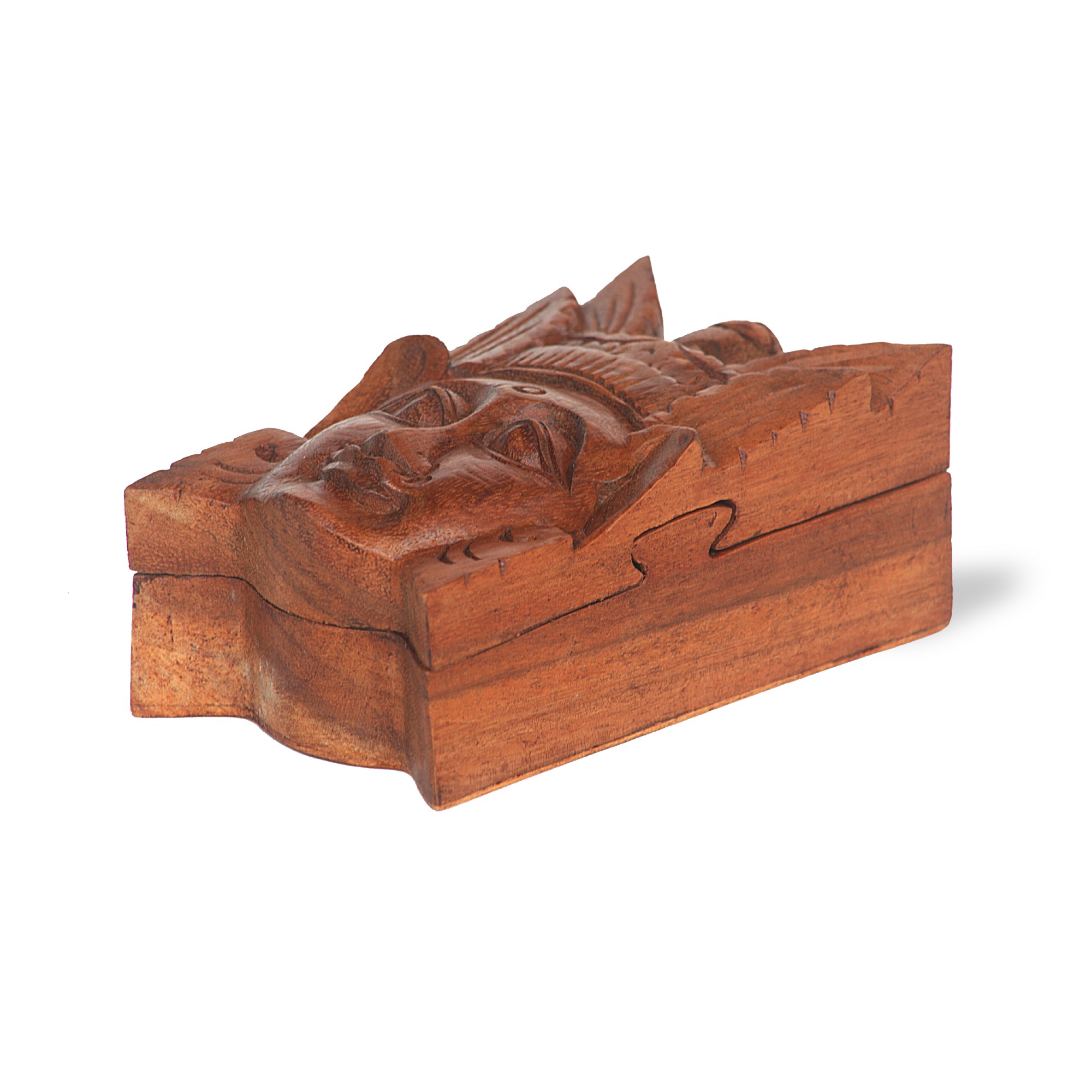 Secret Box 'Rama', natur, T 9 cm, B 15 cm, H 7 cm von fischer's lagerhaus
