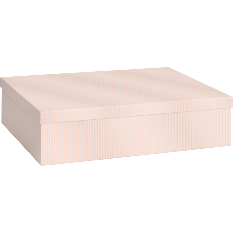 Stewo Geschenkschachtel Paro, 480 x 330 x 120 mm, hellrosa, 1 Stück