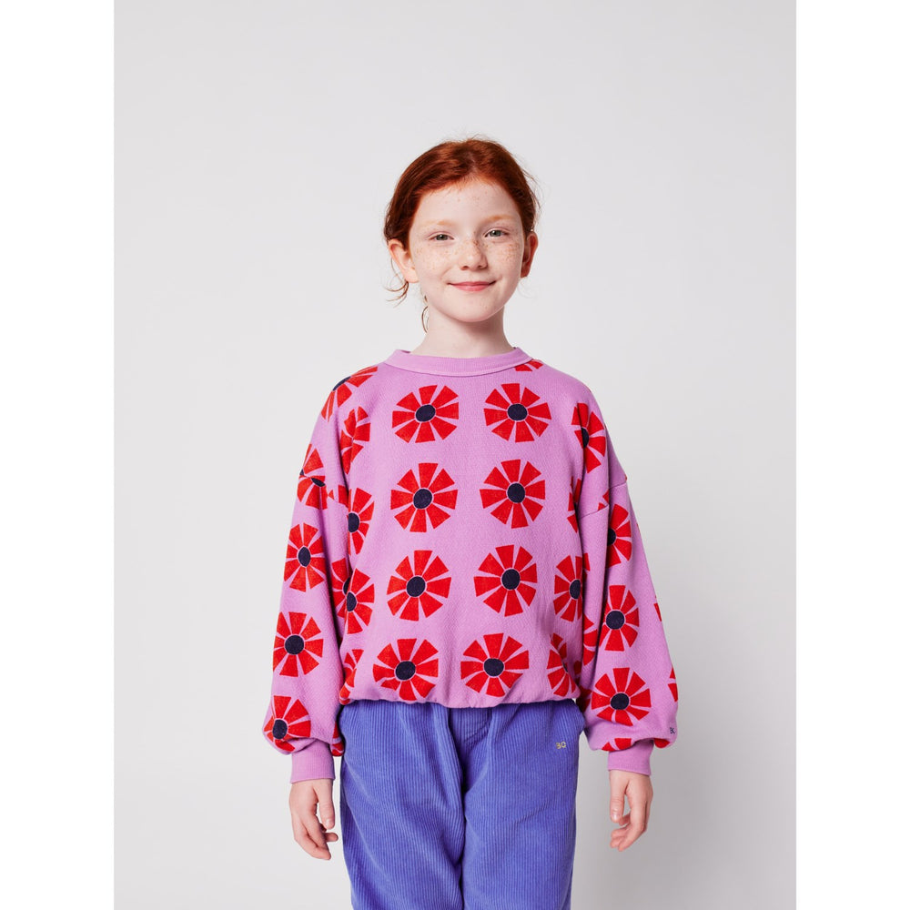 Køb Bobo Choses Purple Kaleidoscope All Over Sweatshirt