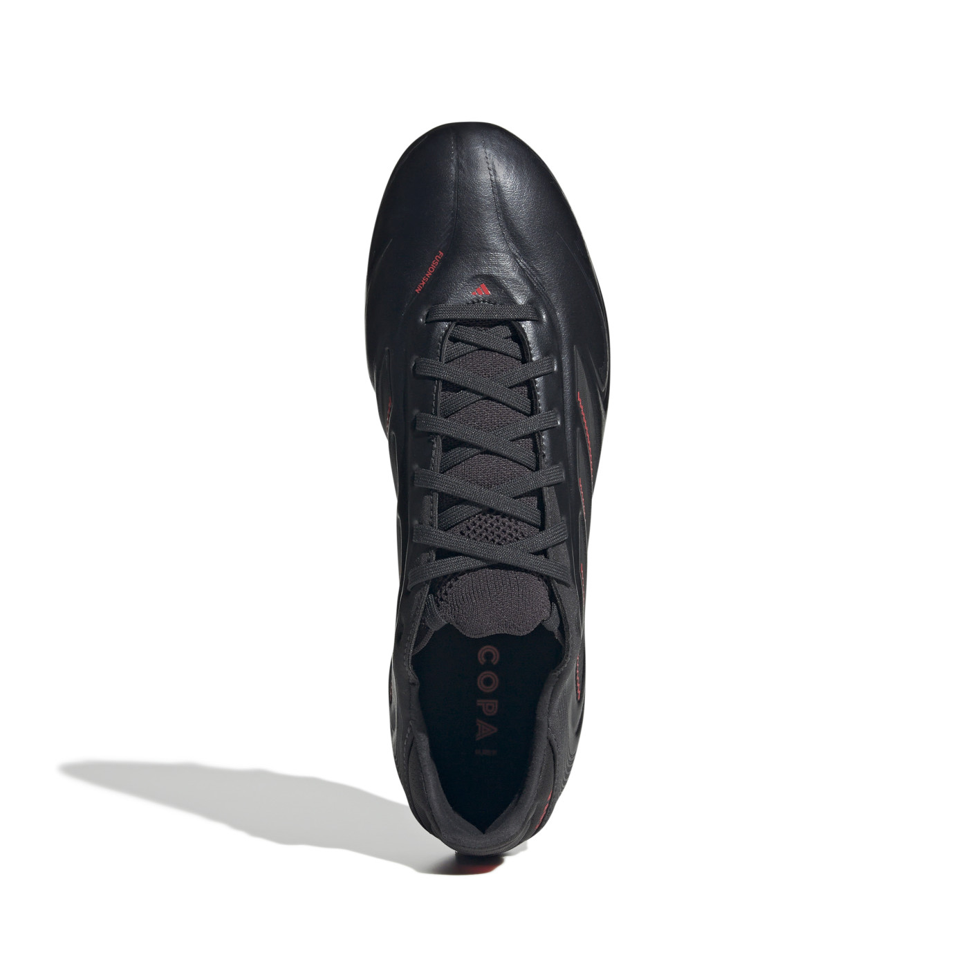 Adidas Copa Pure III Pro Gras Voetbalschoenen (FG) Zwart Donkergrijs Rood