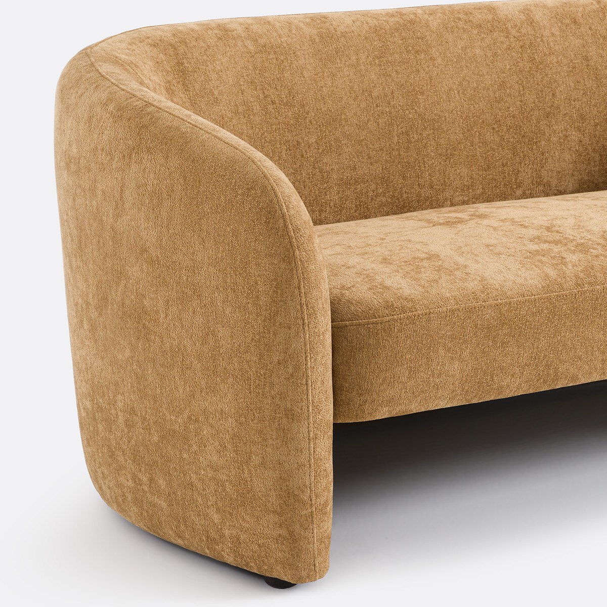 LA REDOUTE INTERIEURS<br>Sofá de 2 lugares em chenille fino, LANDINE