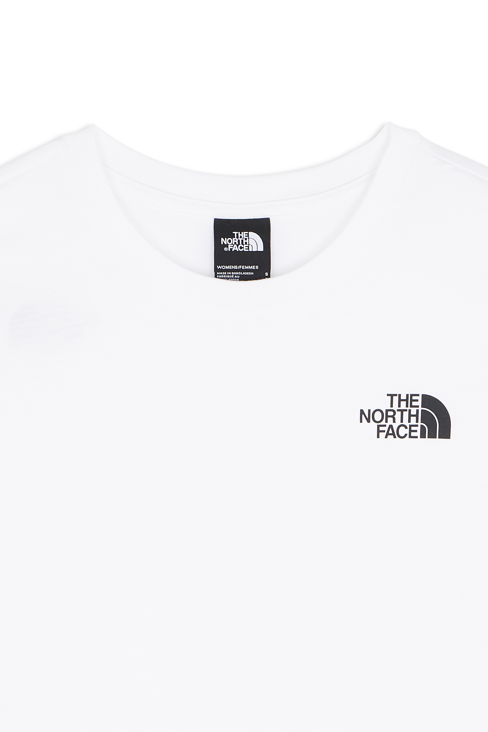 THE NORTH FACE T-shirt W CROPPED SIMPLE DOME TEE Blanc