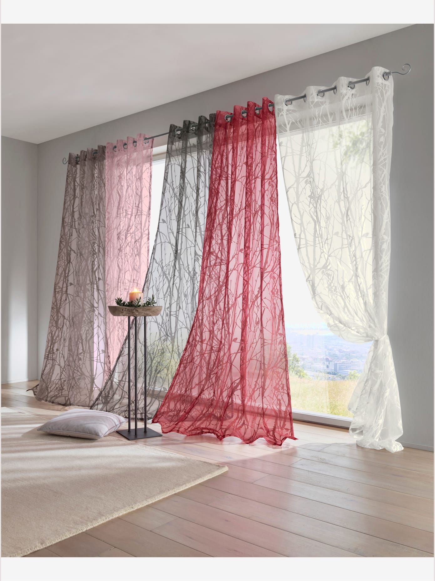 Store décoratif 4 longueurs disponibles