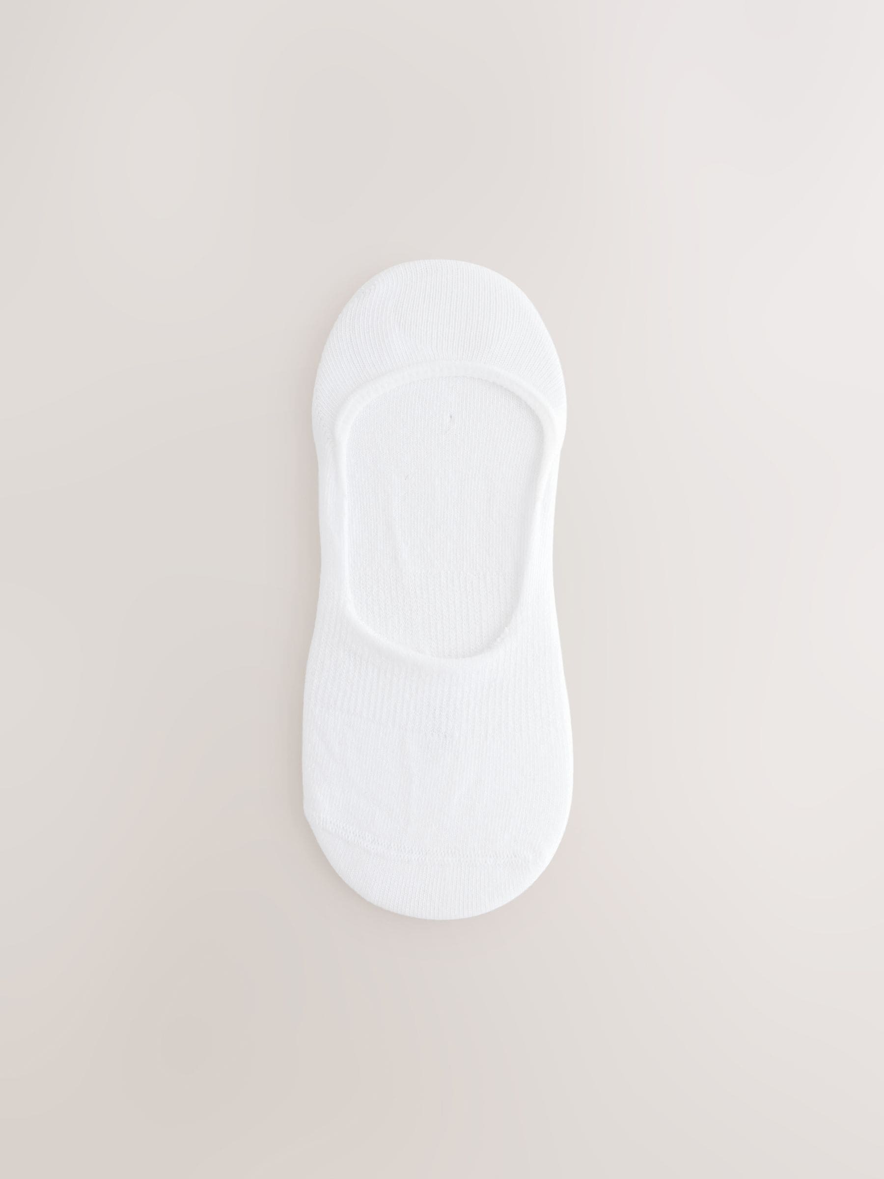 Wit - 5 Paar footsies