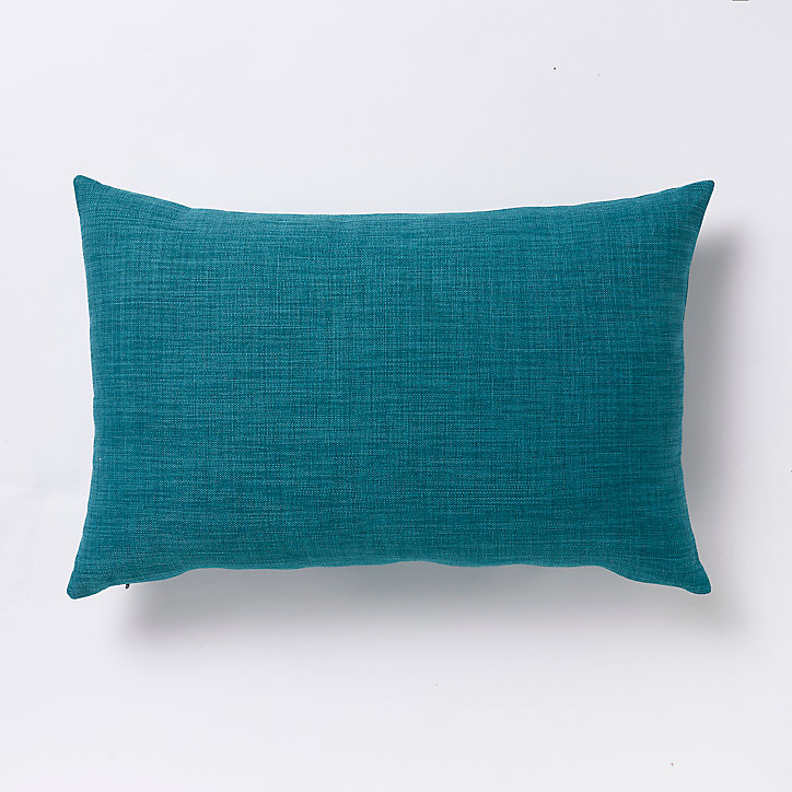 Coussin GoodHome Novan bleu 40 x 60 cm
