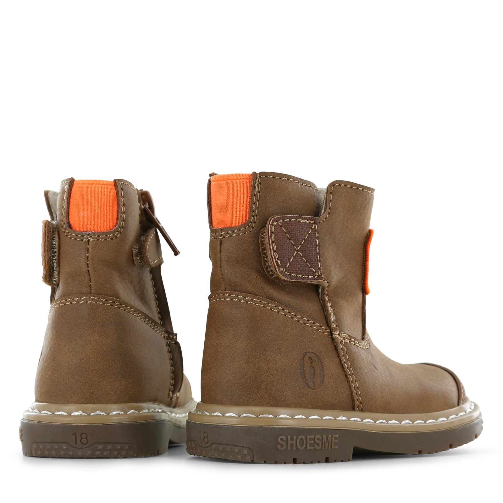Shoesme cognac laarsje Microfiber nubuck | Sale