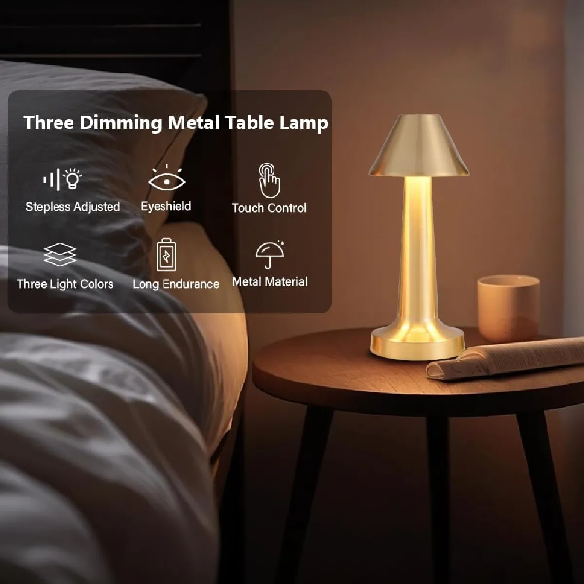 Lampe Rechargeable Touch