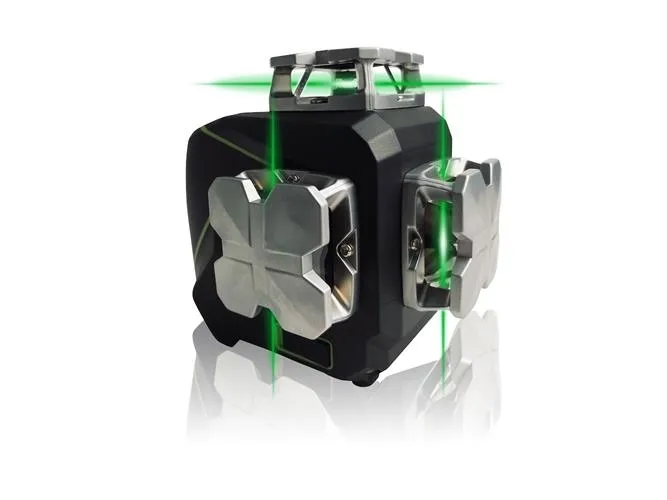 ELMA INSTRUMENTS Elma Laser x360-3 med 3 stk. 360° grønne linjer for ekstra synlighed