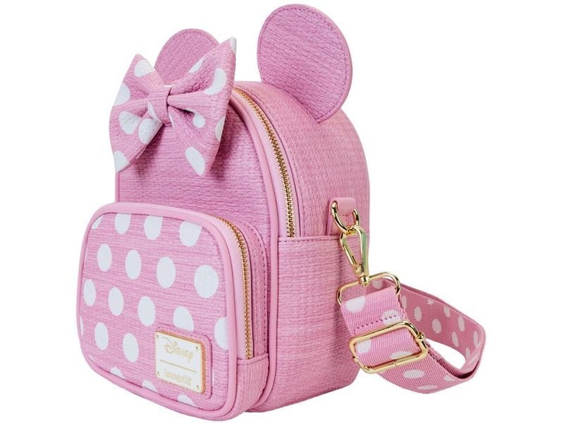 Loungefly Tasche Mini Minnie Straw Convertible Praktische Kindertasche