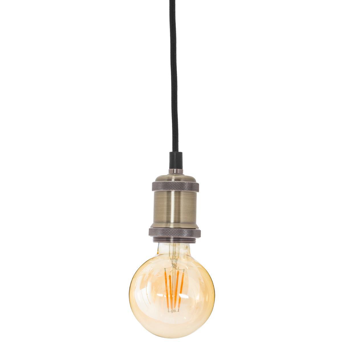 SUSPENSION METAL DORE H.7CM