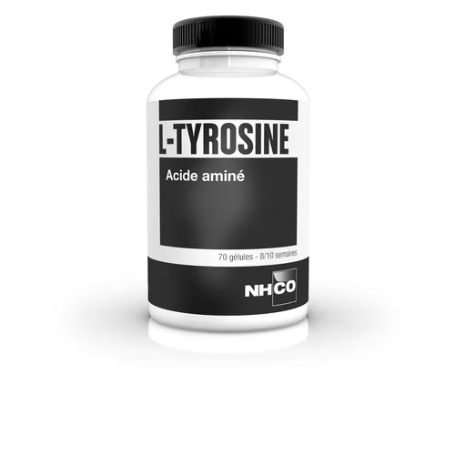 NHCO Acides Aminés Purs - L-Tyrosine - Acide aminé - 70 Gélules
