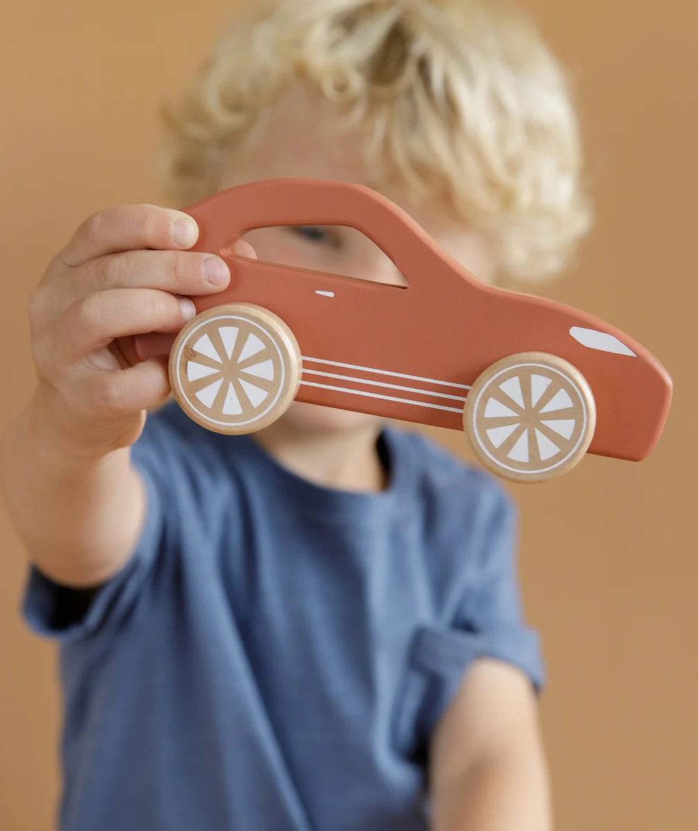 LITTLE DUTCHVOITURE DE SPORT ROUILLE EN BOIS