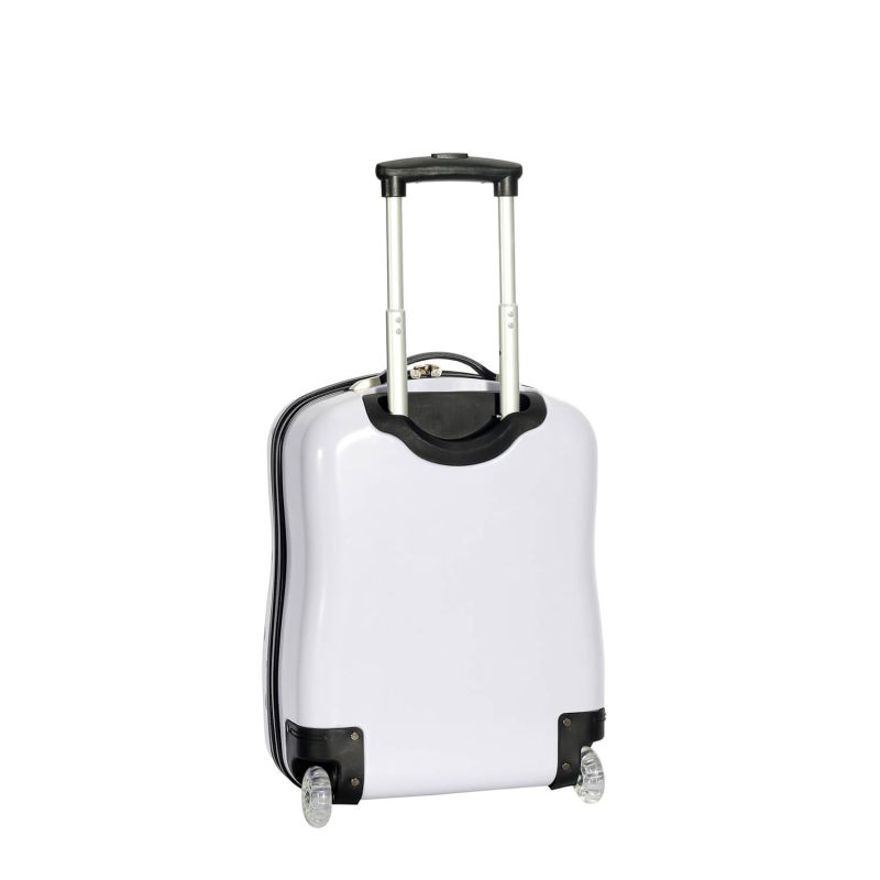 Valise cabine rigide Kid Dalmatien 50 cm Noir/blanc