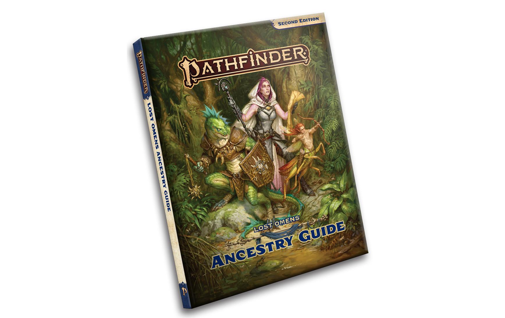Quellenbuch Pathfinder 2: LO Ancestry Guide -EN-Hardcover-Quellenband
